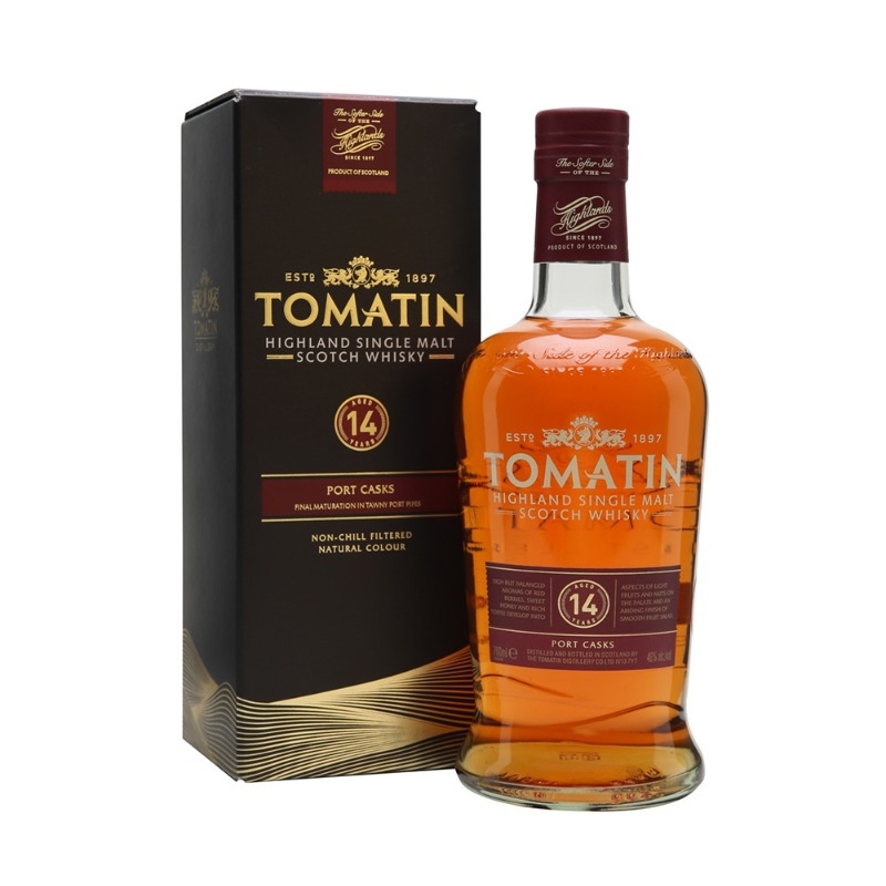 Tomatin 14 Year Port Wood Finish